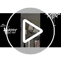 Halloween Ghost Decorations Outdoor Indoor Warm Light Pack with DIY Arms