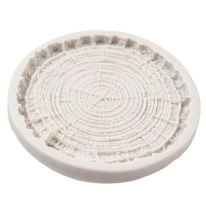 Tree Stump Silicone Mold for Cake Decorating - Style A
