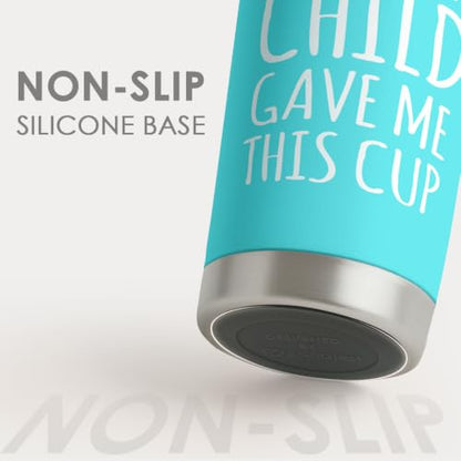 Mom Tumbler Gift - 20oz Insulated Travel Mug for Mom from Son & Daughter - Unique Mother's Day, Birthday, Christmas Gift Idea - Variation of THIS listing
