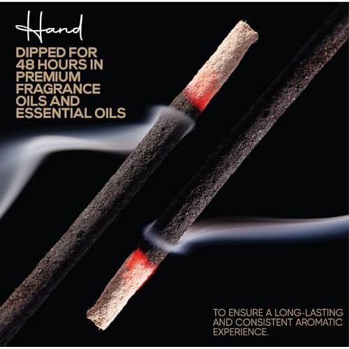 Nag Champa Incense Sticks 11" Bulk - 1 Bundle 85 to 100 Sticks - Smooth and Clean Long Burn Time, 45 to 60 Minutes.