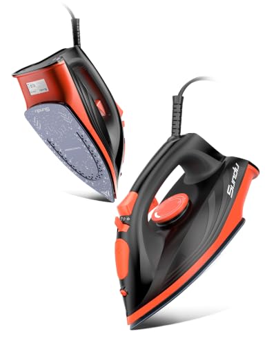 Sundu Steam Iron for Clothes with Non-Stick Ceramic Soleplate and Variable Steam