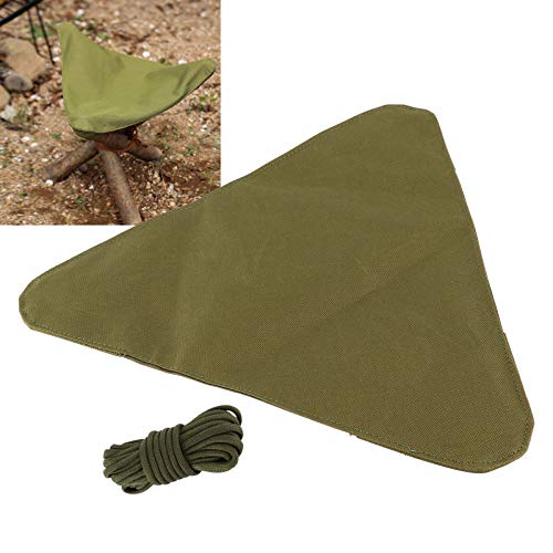 Outdoor Triangular Camping Stool Cover Waterproof Nylon Foldable Tripod Seat