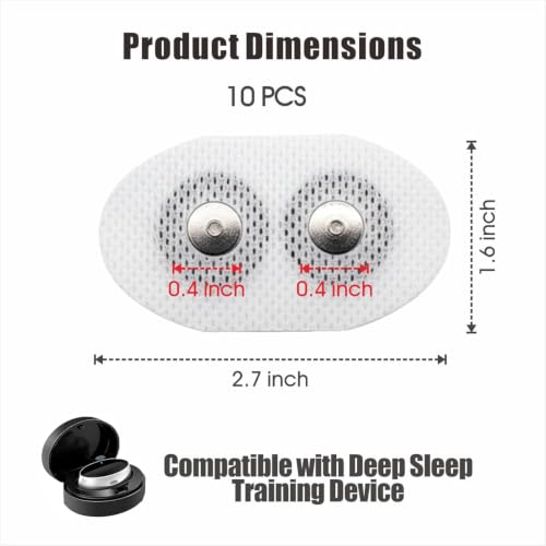 Sleep Ease Pro 4.0 Portable Anti-Snoring Device with 10 Patches - 3 Speed Settings