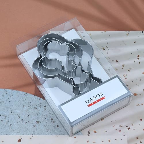 Stainless Steel Balloon Bunch Cookie Cutter Set - 4 Piece, 2-5 Inch Shapes