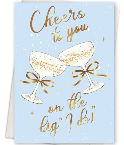 Wedding Card for Couple YYC-405 - Bridal Shower Engagement Congratulations