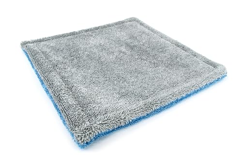 Autofiber Dreadnought Drying Cover for Mitt on a Stick 12x12 Inches - Pack of 2, Blue/Gray