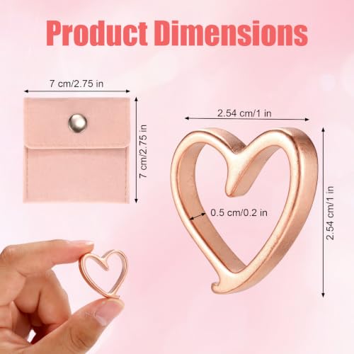Copper Heart Flower Preservative for Vase - Rose Gold Floral Food