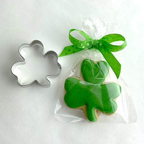 Ann Clark Shamrock Cookie Cutter Set of 3 - Made in USA, St. Patrick's Day Baking Tools