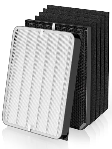 Air Purifier Filter Set Compatible with Air Doctor 3500 Series - Includes Pre-Filter & Activated Carbon Filter