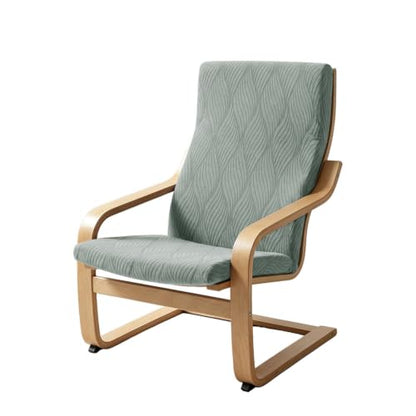 Stretch Cushion Cover for Poang Chair - Green, One Size