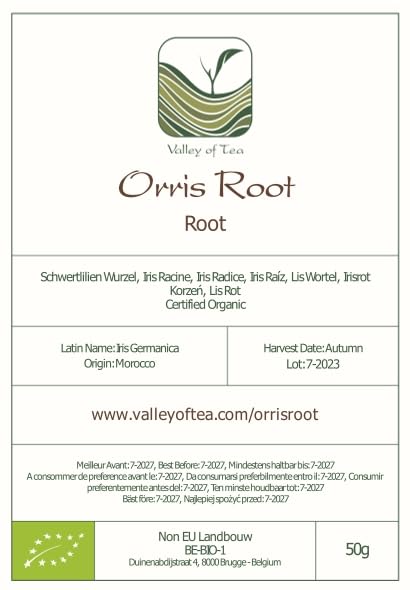 Orris Root Iris Root - Dried Herbal Tea Orris Root Dried Orris Root Herb Orris Root Tea Iris Root Tea Orri Root Oris Root Dried Roots