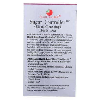 Health King Medicinal Tea Sugar Controller 2 Pack