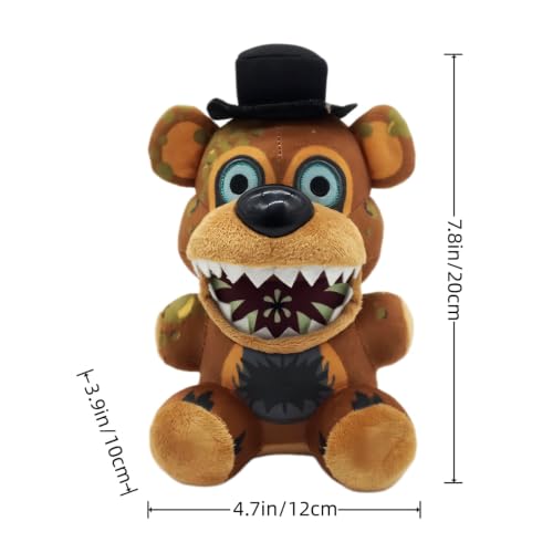 5 Nights Plush Freddy's Stuffed Figure 8-Inch Soft Toy with Pillow - Variation C