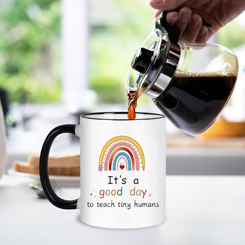 Teacher Mug 11Oz Appreciation Gift Good Day Variation - Christmas Teacher Gift