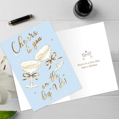 Wedding Card for Couple YYC-405 - Bridal Shower Engagement Congratulations