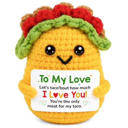 Yellow Taco Couple Gift - To My Love Anniversary Keepsake