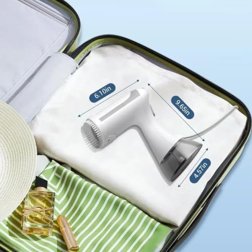 Handheld Steamer Black - Portable Clothes Steamer for All Fabrics