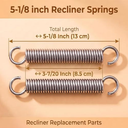 5-1/8 Inch Recliner Spring Replacement Stainless Steel Tension Spring - Variation of THIS listing