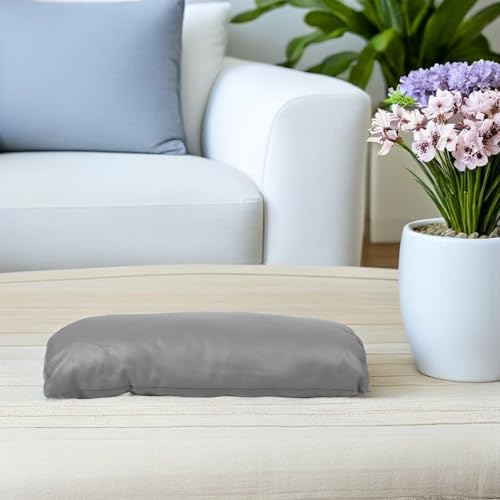 Recliner Footrest Pillow for Massage Chairs Gray - Adjustable Support Cushion