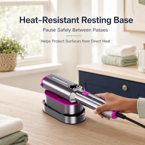 Portable Garment Steamer and Iron for Clothes, 1200W, 7 Modes