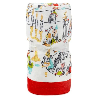 Hallmark Dr. Seuss's How The Grinch Stole Christmas Throw Blanket 50x60 - Holiday Cozy Decor