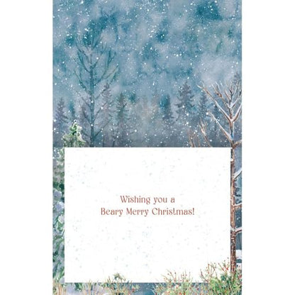 Bear-Y Merry Christmas Card Set - Boxed Holiday Greeting Cards by Tim Coffey
