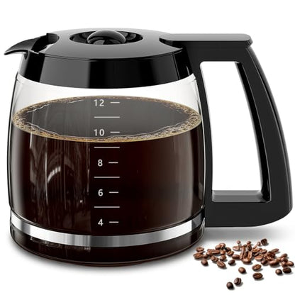 12-Cup Coffee Carafe Replacement Glass for Cuisinart Coffee Makers