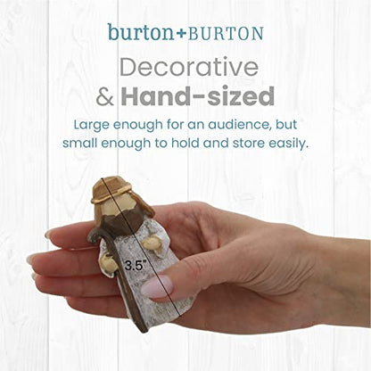 burton+BURTON Nativity Includes Creche, Set of 7