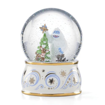 Lenox Rudolph The Red-Nosed Reindeer Snow Globe - Light-Up Holiday Decor