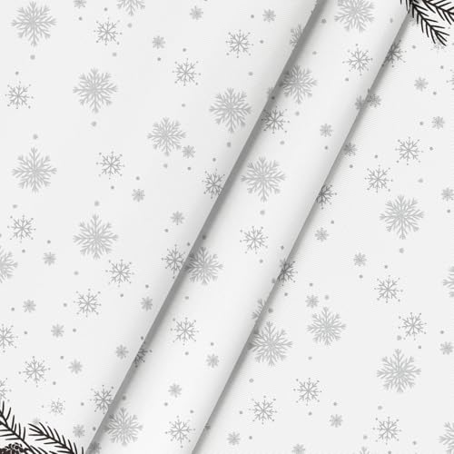 Christmas Tablecloth 70 x 70 Inch Round Pine & Ball Design - Red