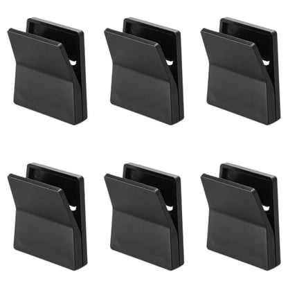 Large Self-Adhesive Poster Clips 6-Pack for Hanging Tapestries & Photos