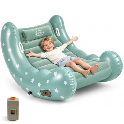 Inflatable Sensory Chair for Kids with Auto-Inflation, Bouncing & Calming Support