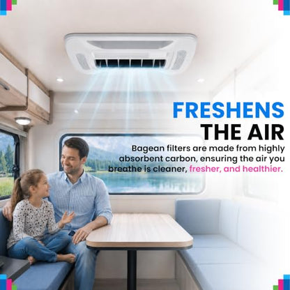 RV Air Conditioner Carbon Filter 16x40 Inches, Cut-to-Fit - 1 Pack
