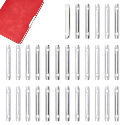 30PCS Metal Book Corner Protectors Edge Clips - Stainless Steel