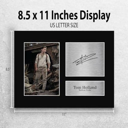 Unframed Signed Tom Holland Movie Memorabilia Photo - US Letter