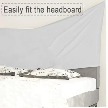 Green Headboard Protector Cover 70.8 Inch All-Inclusive Stretch Bed Slipcover
