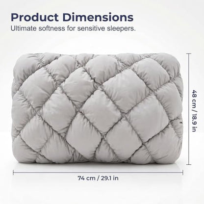 Japanese Pineapple Pouf Pillow - White Cloud Sleep Cushion, Versatile & Fluffy