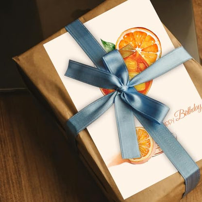 Funny Birthday Card for Friends and Family - Aperol Spritz Drink Theme