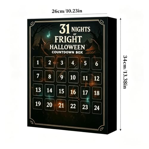 Halloween Advent Calendar 2026 - 31 Nights of Fright Mini Figurines - Variation 31