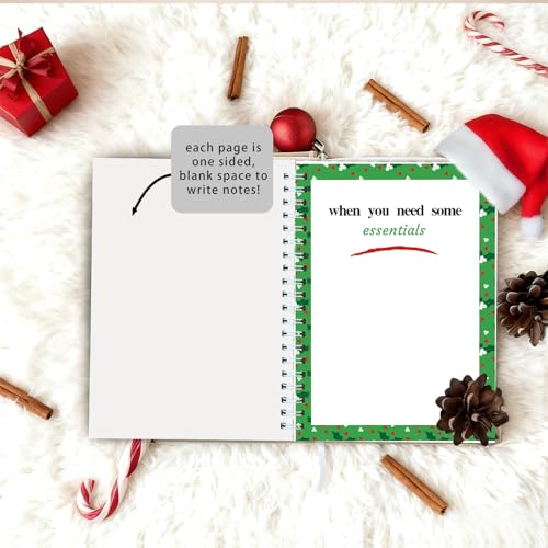 Christmas Gift Card Book S30 - Surprises, DIY Spiral-Bound Holiday Organizer