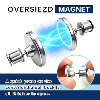 Magnetic Curtain Clips - 10 Pack for Window, Shower & Patio Curtains