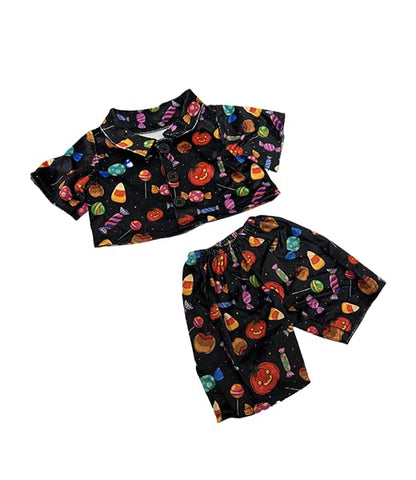 Halloween Plush Doll Pajama Outfit for 6-10 Inch Toys - Trick or Treat Design