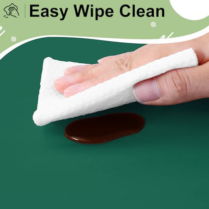 Disposable Green Christmas Tablecloth 54 x 108 Inches - Pack of 6