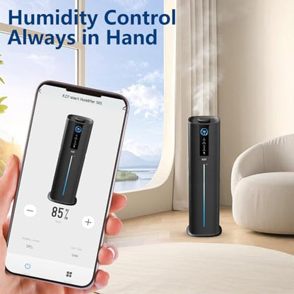 Large Room 9L Smart Humidifier with App Control and Remote - Black