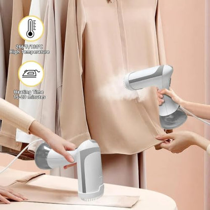 Handheld Steamer Black - Portable Clothes Steamer for All Fabrics