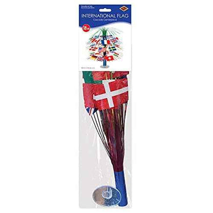 Beistle International Flag Cascade Centerpiece