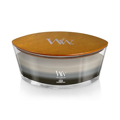 WoodWick Warm Woods Trilogy Candle 16oz with Crackling Wick - Warm Woods / 16oz