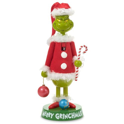Hallmark Grinch Nutcracker Figurine, 12" Christmas Decor