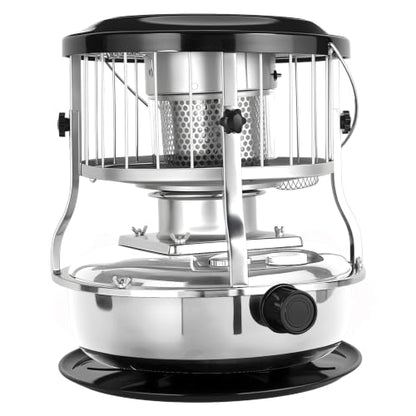 Portable Indoor Kerosene Heater 9000 BTU with White Finish - Camping Stove