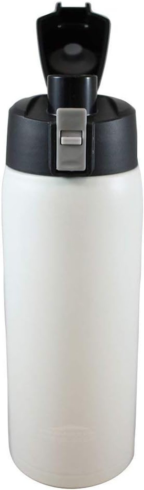Aquatix Stainless Steel Sports Water Bottle - 21 Ounce, Arctic White, Double Wall Insulated | Keeps Drinks Cold 24H, Hot 6H